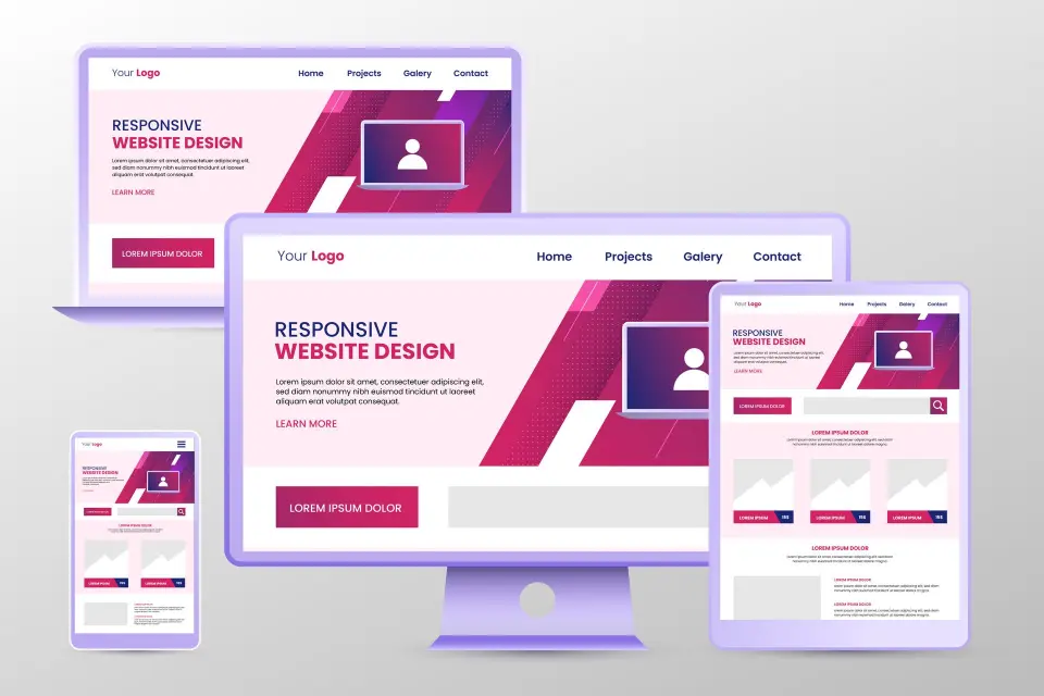 site web responsive